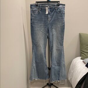 American Eagle Outfitters Light Blue Flare Jeans